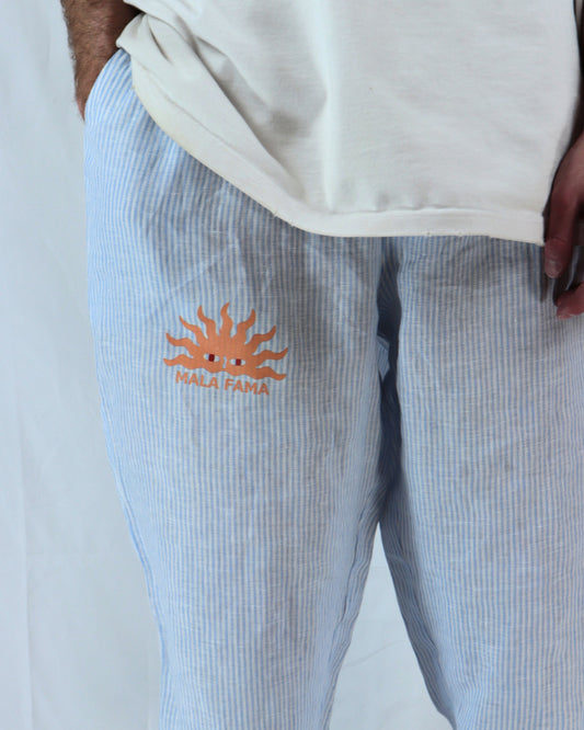 Mykonos - Pantalón 100% lino